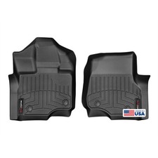Weathertech Floorliner For 2021-2025 Ford F-150 - 1st Row Black Weathertech Floorliner For 2021-2025 Ford F-150 - 1st Row Black