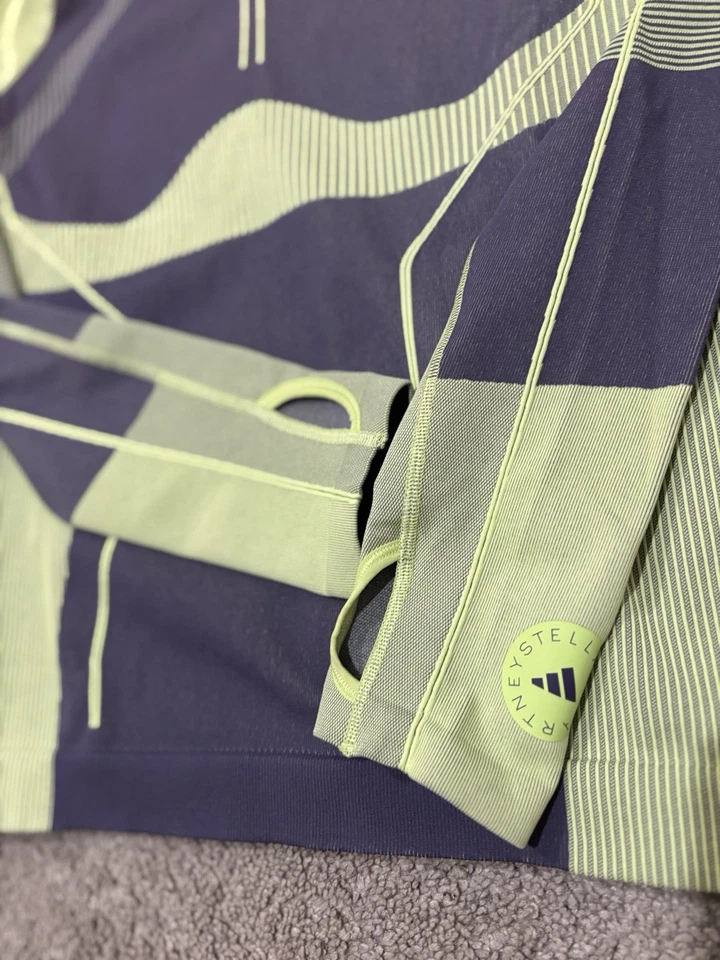  阿迪达斯Stella McCartney True Strength无缝上衣女式大号  — 第 2/4 张图片