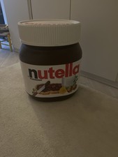 Pouf Contenitore Nutella Ferrero Gigante – Altezza 51 cm – Originale – Vintage