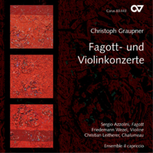 Кристоф Граупнер Christoph Graupner: Альбом Фагот и скрипичный концерт (CD)