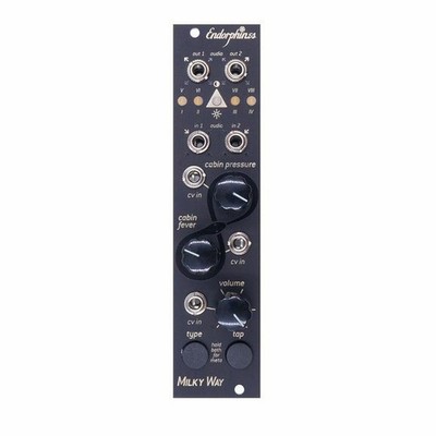 Endorphin.es Milky Way 16 Algorithmus Stereo FX Prozessor Modul (schwarz)