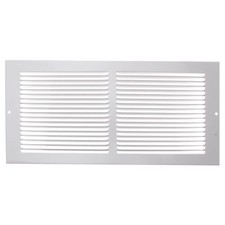 Air Return Grille for 14" x 6" Vent Opening - Heavy Duty Steel - Premium Fini...