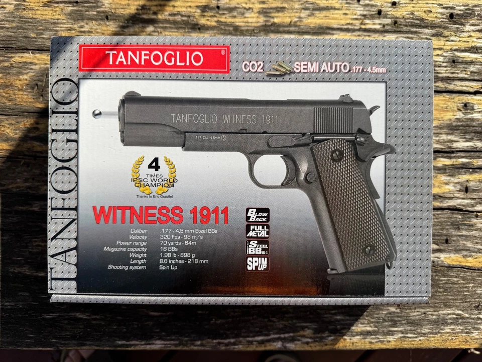 Pistola de ar Tanfoglio Witness - Imagem 3 de 4