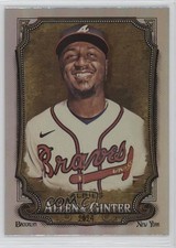 2024 Topps Allen & Ginter Hot Box Silver Portrait Ozzie Albies #109 0hw4