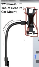 ARKON Mounts - Car Tablet Mount with 22-inch Arm and Seat Rail Attachment