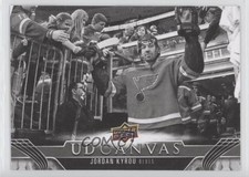 2023-24 Upper Deck Series 1 UD Canvas Black & White Jordan Kyrou #C69 2o7