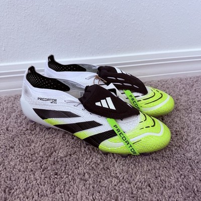 Adidas Predator Elite Fold-Over Tongue AG White Black Lemon JS0945