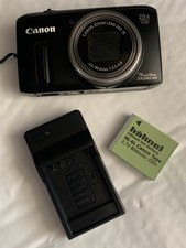 Canon PowerShot SX240 HS 12.1MP 20x Zoom Digital Camera - Black