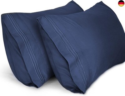 Lirex 2er Pack kissenbezug 40 x 80 cm, Weiche Gebürstete 