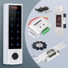 HOMSECUR IP66 APP WIFI Fingerprint Access Control Set Electric Strike Lock