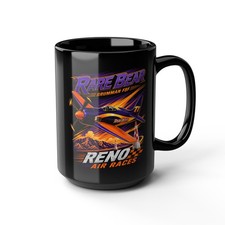 Rare Bear F8 Reno Air Races Coffee Mug 11oz 15oz Unlimited Class Air Racing Rare Bear F8 Reno Air Races Coffee Mug 11oz 15oz Unlimited Class Air Racing