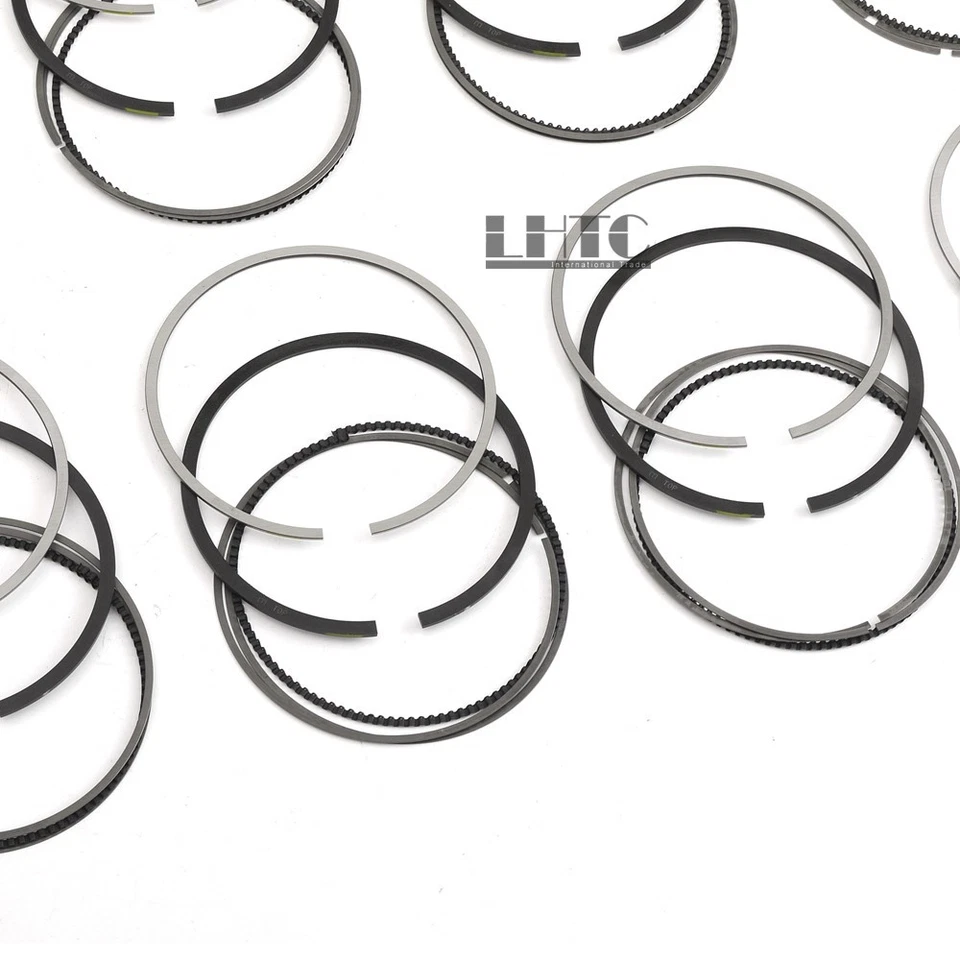 Engine Piston ring Set Φ92mm For BMW 540i E39 X5 Range Rover L322 M62B44 4.4 V8 - Image 3 of 4