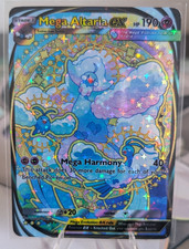 Mega Altaria ex Custom TCG Pocket card *Different Holo Patterns Available*