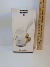 Kuhn Rikon  Potato Ricer baby food Masher Fruit Veggie Press 2 disk #1 Swiss Bra