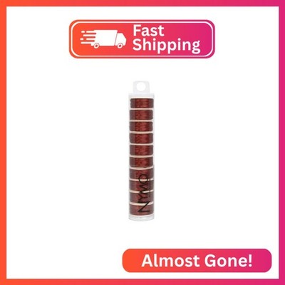 The Beadsmith Nymo Thread   10-Pack Red Color   Size B, .20mm Diameter, 72 Yard/