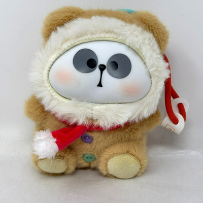 MINISO Gingerbread Mr. PA Candy Series Plush ToyCity LKNU Keyring Keychain Clip