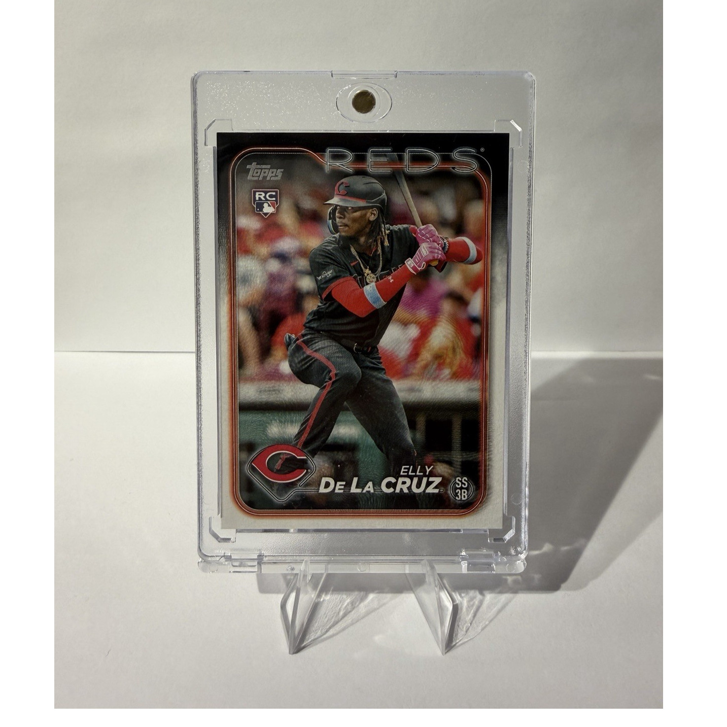 Topps 2024 Series 1 Elly De La Cruz Rookie Cincinnati Reds Baseball Card #141