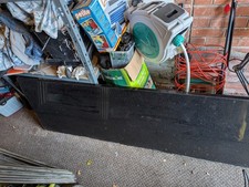 Black Sparkle Quartz Worktops - 3 Large Pieces (inc. 2.1m Solid Run)