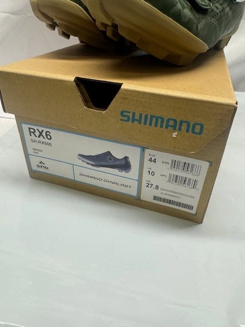 Shimano RX6  Cycling Shoe-SH-RX600-Size 10-Geen*New - Image 3 of 4