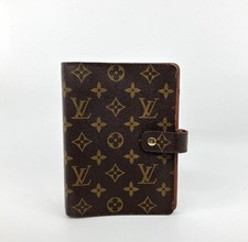 LOUIS VUITTON Monogram Agenda MM Notebook Cover R20105 - Excellent Condition