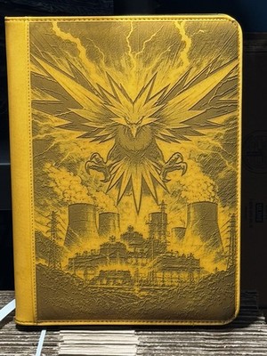Pokémon Zapdos At Powerplant At Fare Laser Engraved 9 Slot 360