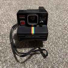 Polaroid Time-Zero OneStep Land Camera Vintage - Untested W/ STRAP