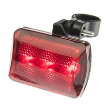ASR Outdoor Bike Safety Flashlight and Red LED Flasher 2pc