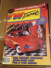 VW Trends Magazine July 1990 Beetle Karmann Ghia Splitscreen Bus Golf 