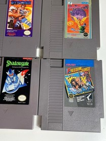Nintendo NES Grandes Juegos Paquete 12 Juegos Strider Smash TV Shadowgate Limpio