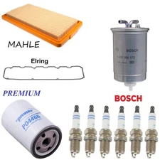 Tune Up Kit Air Oil Fuel Filters Gasket Plugs for BMW 528e E28 1987-1988