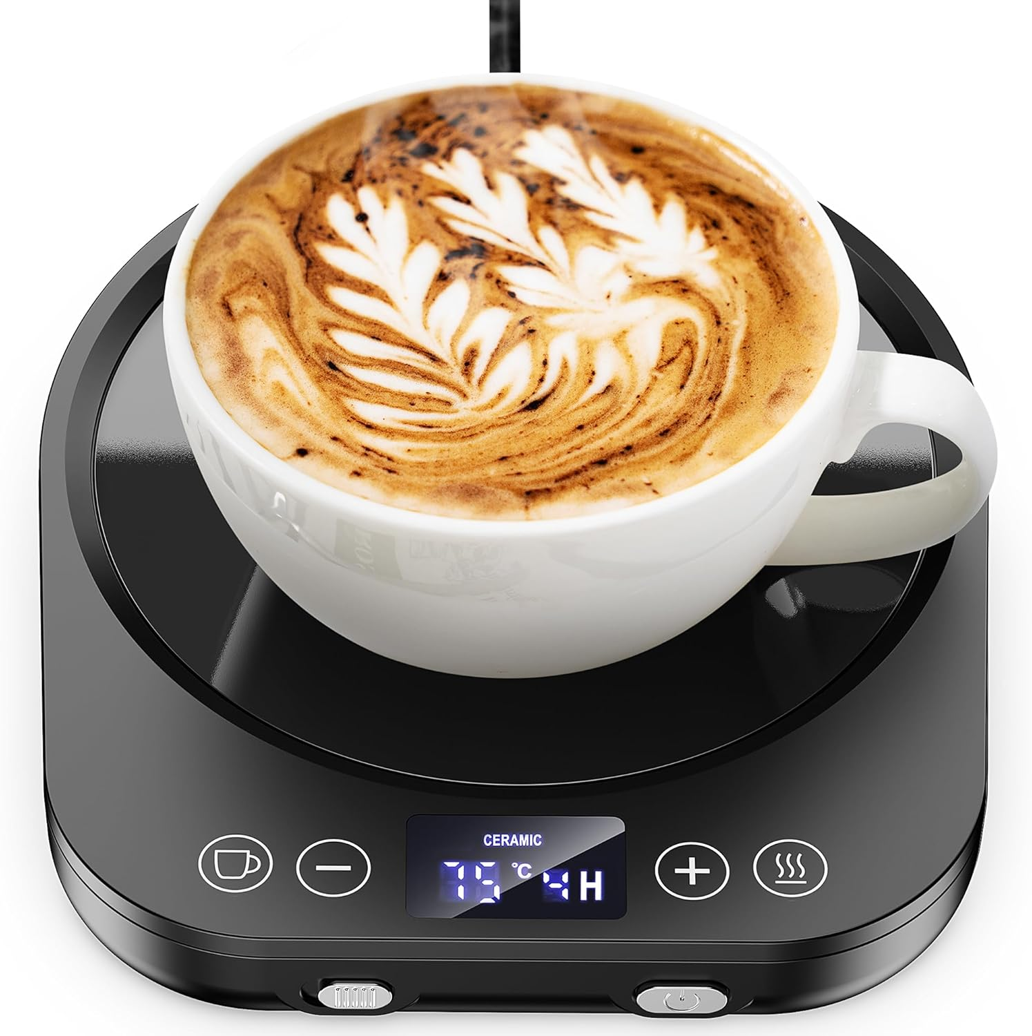 Accwork Coffee Mug Warmer, Electric Beverage Warmer, Smart Cup Warmer for Home&
