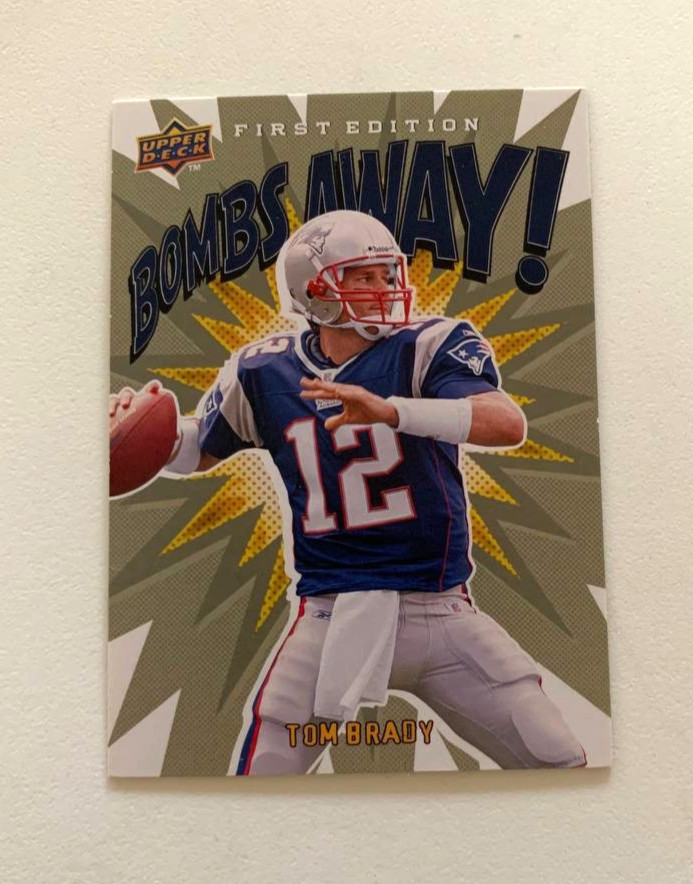 2009 Upper Deck First Edition Tom Brady Bombs Away
