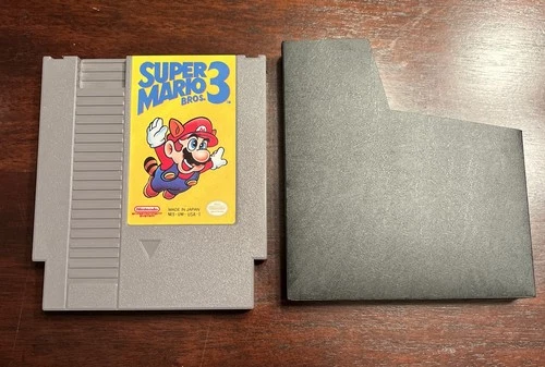 Vintage Ninetendo Super Mario Bros. 3 Game Cartridge NES-UM-USA