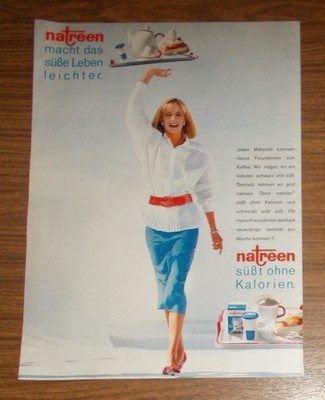 Rare Advertising NATREEN Makes Sweet Life Easier 1986