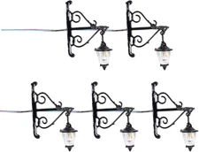 5 PCS Dollhouse Wall Lamps Lights,1 : 12 Dollhouse Lamps,Mini Wall Lights, Mini 