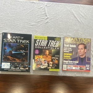 Star Trek Paperback Lot: The Art of Star Trek, Collectibles, Magazine 2002