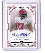 Max Mitchell RC 2022 Onyx Vintage Blue Signatures #VAMM