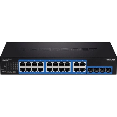 TRENDnet TEG-204WS 20-Port Gigabit Web Smart Switch, NEW IN BOX - Image 2 of 3