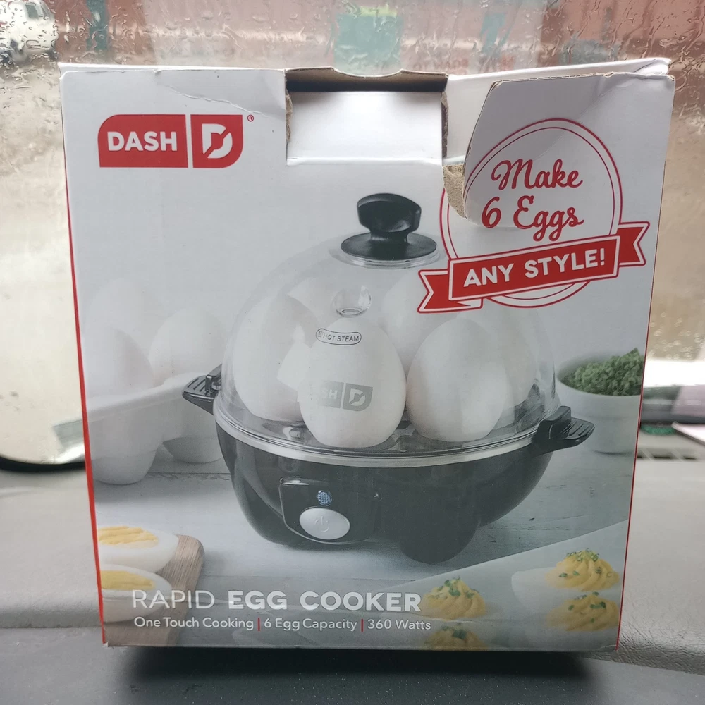 6-Egg Electric Dash Egg Cooker – Fast & Easy Breakfast Maker 6-Egg Electric Dash Egg Cooker – Fast & Easy Breakfast Maker