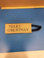 Merry Christmas Jute Gift Bag Holiday Favor Bag Party Decoration India Made