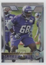 2015 Topps Chrome Rookies Refractor TJ Clemmings #163 0l1