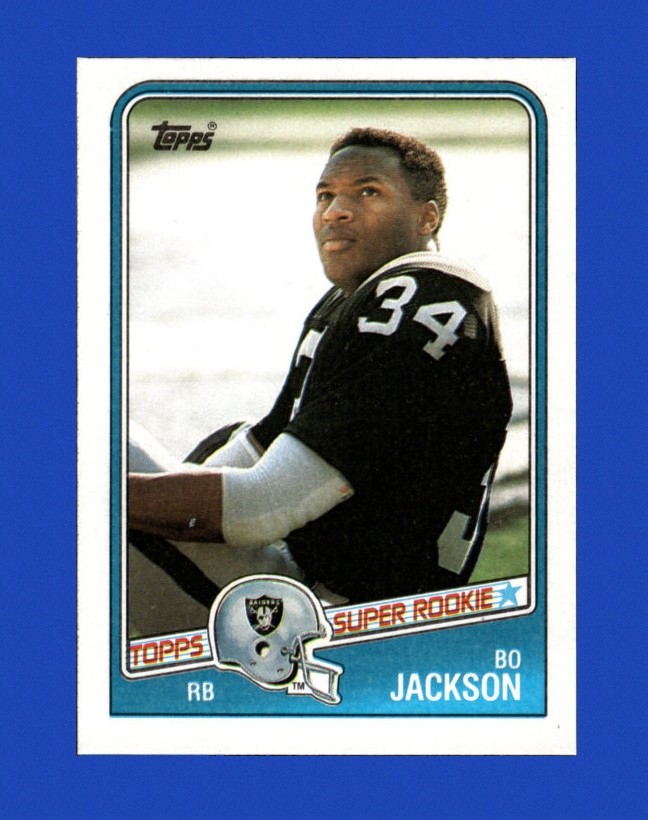 1988 Topps Set-Break #327 Bo Jackson RC NM-MT OR BETTER *GMCARDS*