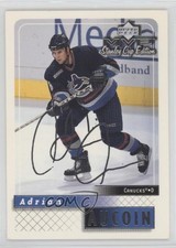 1999-00 Upper Deck MVP Stanley Cup Edition Silver Script Adrian Aucoin #184 0c3