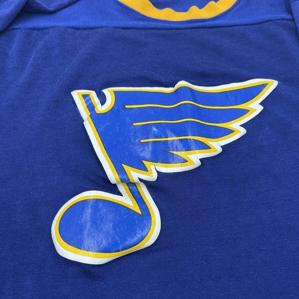 Vintage 1970s St. Louis Blues Jersey - Rawlings Youth Large Souvenir NHL Hockey - Image 2 of 4