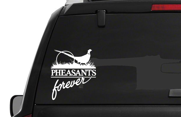 Pheasants Forever Member Vinyl Decal Sticker Bird Hunting 2a