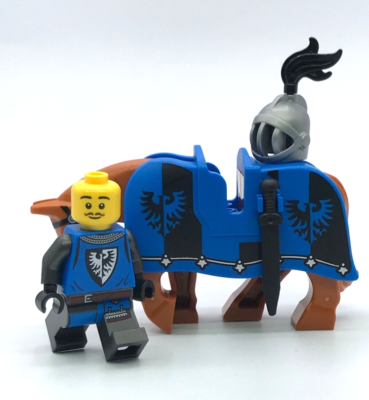 #ad LEGO® Falcon Knight with Armor and Brown Horse Knights Castles Kingdom $30.64