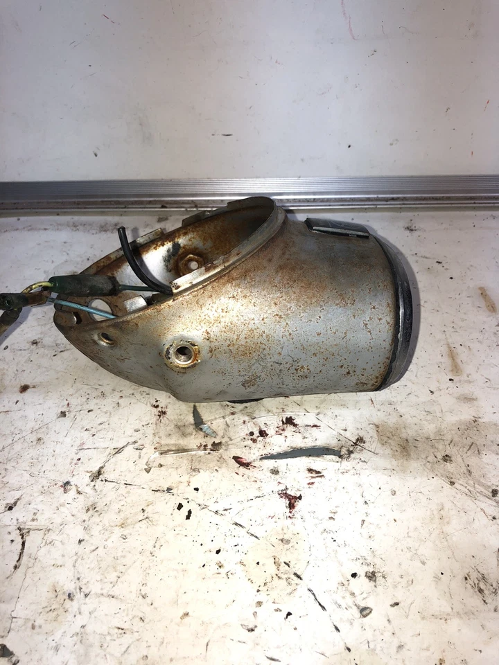 Yamaha YL1 1965 Twin Jet 100. Velocímetro velocímetro cucharón de faros Foto 2 de 4