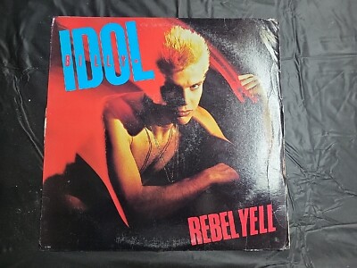 1983 Billy Idol Rebel Yell Vinyl Record Chrysalis FV-41450 PROMO!!!!!