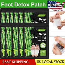 10~100X Detox Foot Patches Pads Body Toxins Feet Slimming Deep Cleansing Herbal