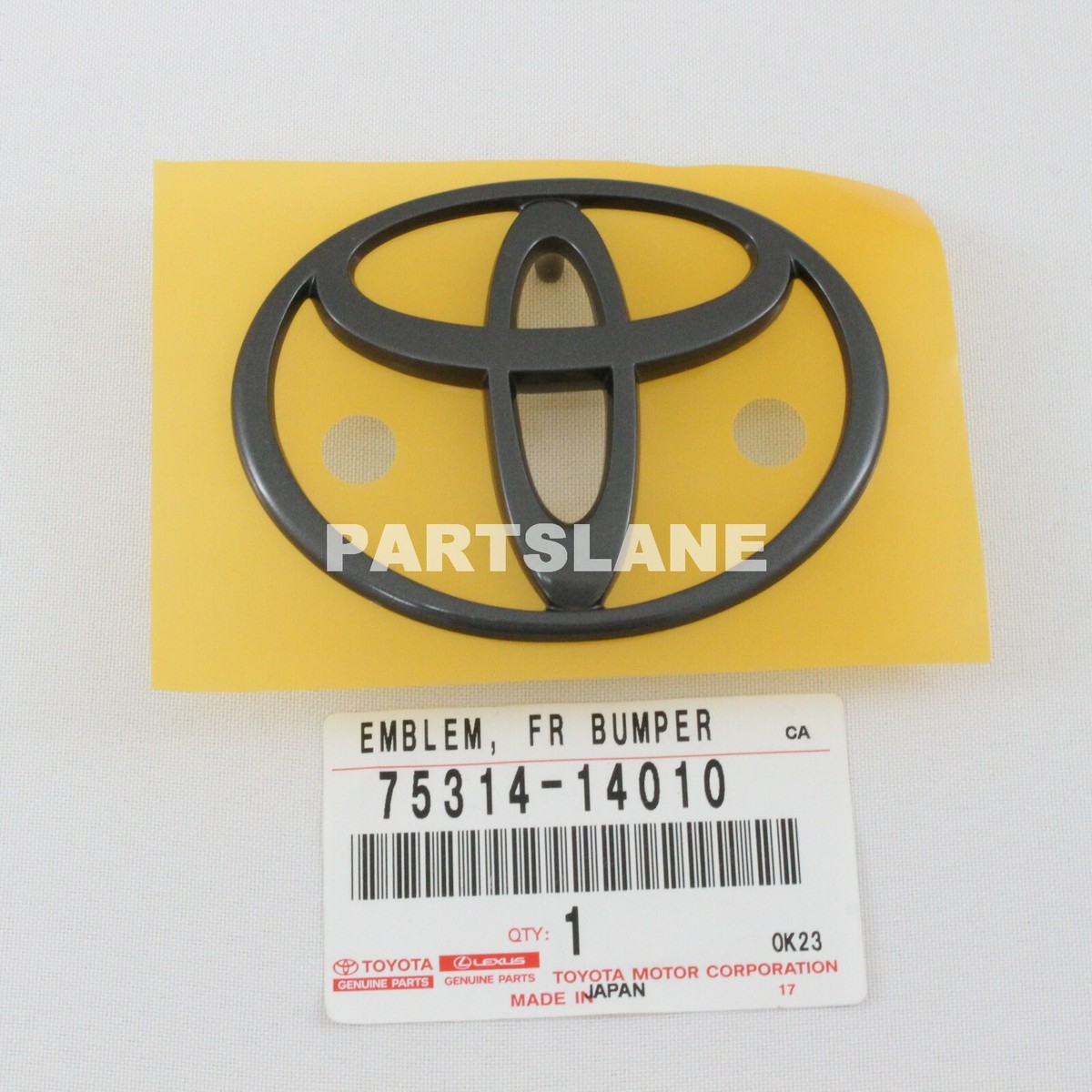 Toyota Supra 1993-1998 OEM Genuine Front Bumper Emblem 75314